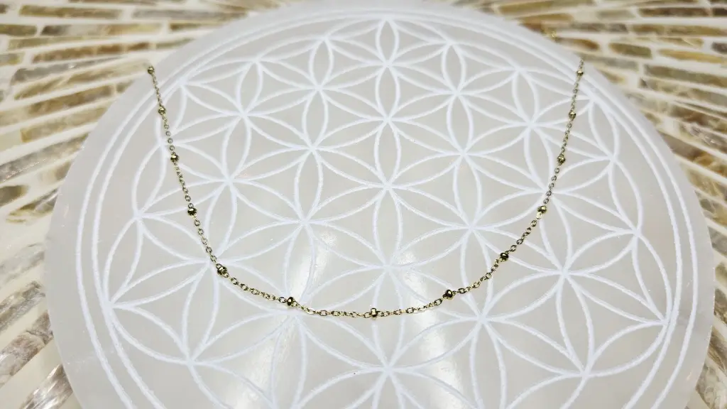 CHAINE EN ACIER DORE INOXYDABLE BOULE 02.webp