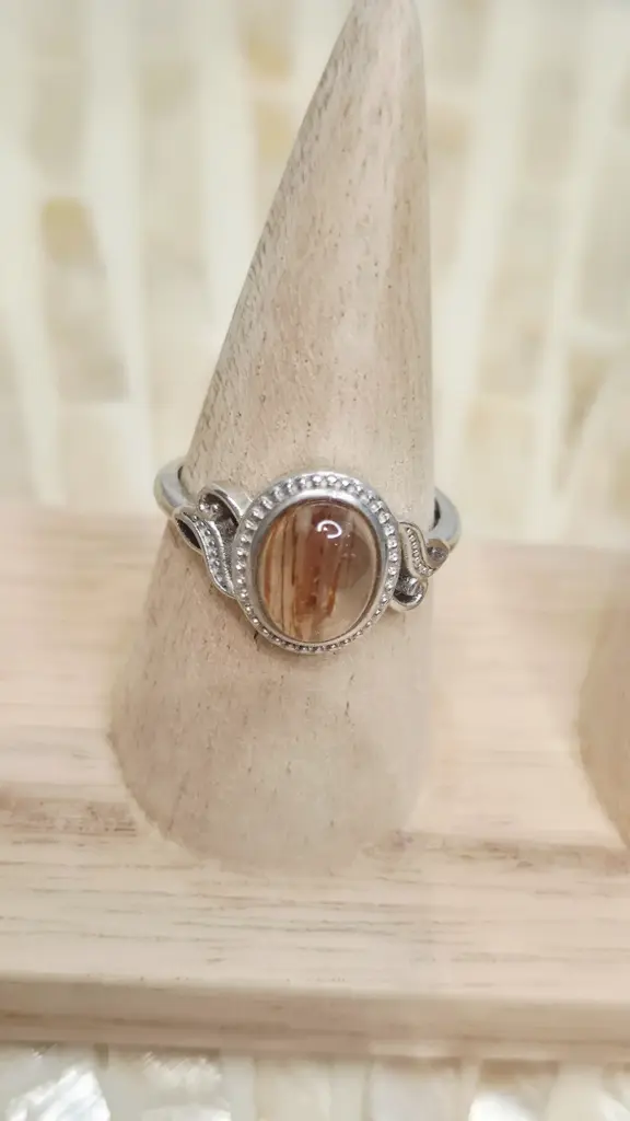 BAGUE QUARTZ RUTILE AA MODELE 3