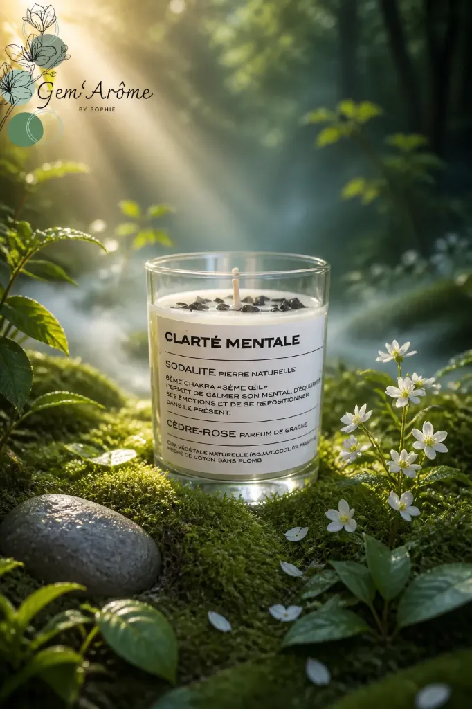 Bougie Clarté Mentale 130gr