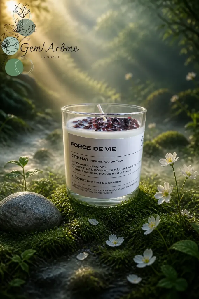 Bougie Force de vie 130gr